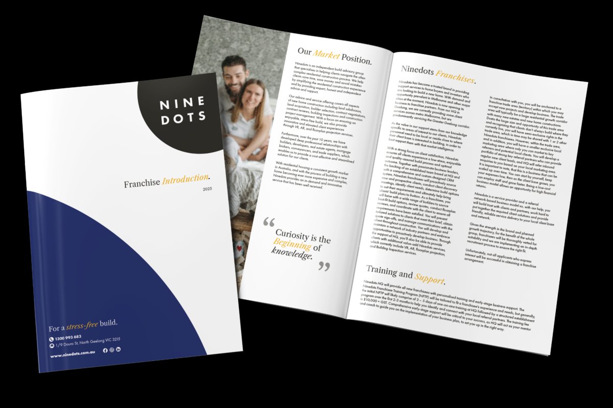 Ninedots Franchise Introduction brochure